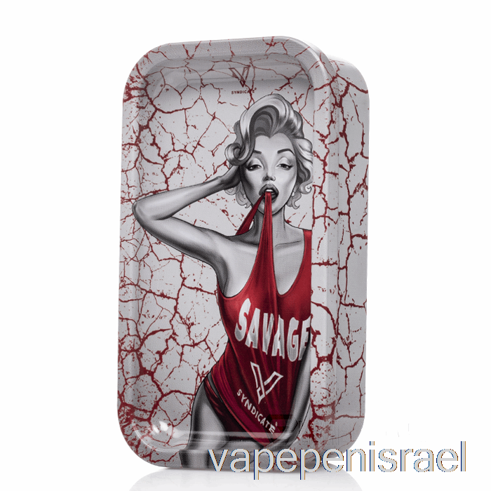 חד פעמי Vape Israel V Syndicate מגש גלגול 2 ב-1 ודיווה טחוב לאחסון